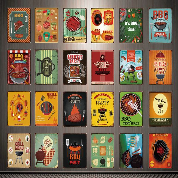 bbq time summer party barbecue grill menu metal sign tin poster home decor bar wall art painting 20*30 cm size dy80
bbq time summer party barbecue grill menu metal sign tin poster home decor bar wall art painting 20*30 cm size dy80