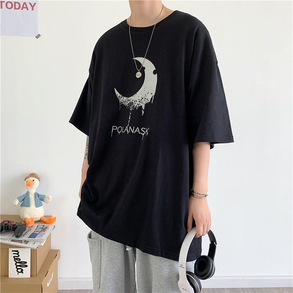 men's t-shirts round neck short-sleeved t-shirt male loose retro spring and autumn half-sleeved clothes casual summer, White;black
men's t-shirts round neck short-sleeved t-shirt male loose retro spring and autumn half-sleeved clothes casual summer, White;black