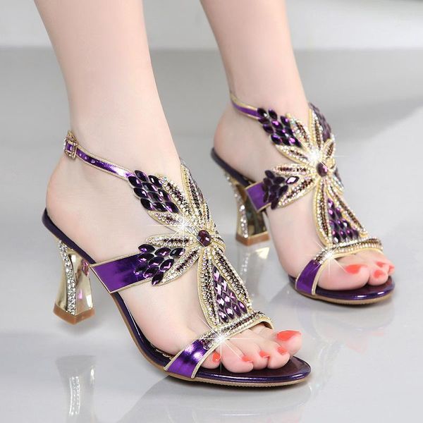 sandals large size women's summer 2021 thick heel shoes rhinestone open toe fish mouth crystal high heels women1, Black
sandals large size women's summer 2021 thick heel shoes rhinestone open toe fish mouth crystal high heels women1, Black
