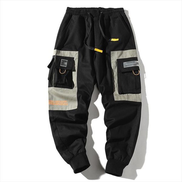 brand hip hop multi pocket women pant elastic waist design harem street punk casual trousers joggers male cargo pants, Black
brand hip hop multi pocket women pant elastic waist design harem street punk casual trousers joggers male cargo pants, Black