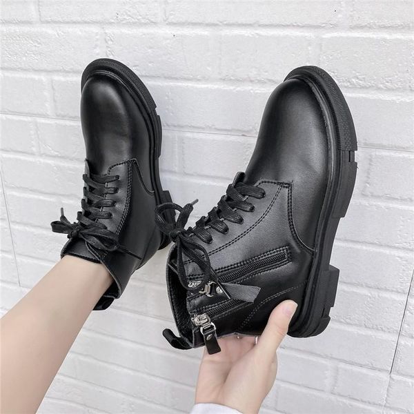 boots cootelili women ankle round toe zip and lace up 2021 fashion black white 3cm heel shoes for woman botas mujer 35-40
boots cootelili women ankle round toe zip and lace up 2021 fashion black white 3cm heel shoes for woman botas mujer 35-40