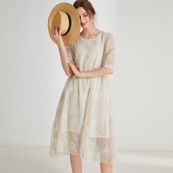 big yards dresses fat summer 2021 look thin cover belly foreign style age reducing chiffon embroidery stitching large 7706
big yards dresses fat summer 2021 look thin cover belly foreign style age reducing chiffon embroidery stitching large 7706