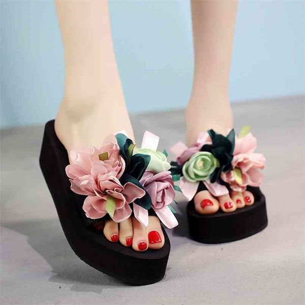 women bow summer sandals slipper indoor outdoor flip-flops beach shoes fashion female casual flower gift 210607, Black
women bow summer sandals slipper indoor outdoor flip-flops beach shoes fashion female casual flower gift 210607, Black