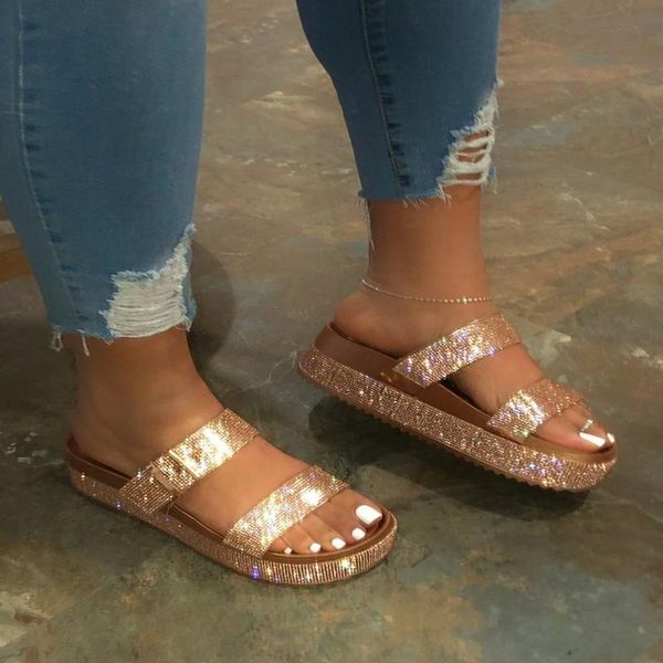 slippers 2021 crystal sandals women platform summer flip flop outdoor rhinestones lazy bling home comfortable slides, Black
slippers 2021 crystal sandals women platform summer flip flop outdoor rhinestones lazy bling home comfortable slides, Black