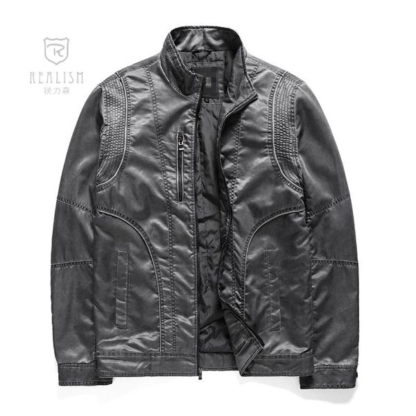 men's jackets spring autumn jacket wash fade standing collar cardigan light cotton single coat, Black;brown
men's jackets spring autumn jacket wash fade standing collar cardigan light cotton single coat, Black;brown