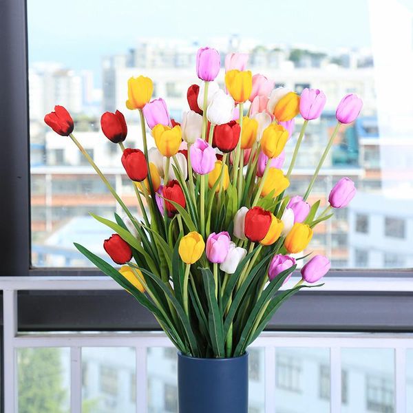 pcs/lot single branch 5 heads tulip artificial flowers wreath home decoration accessories wedding decor garden background wall decorative &
pcs/lot single branch 5 heads tulip artificial flowers wreath home decoration accessories wedding decor garden background wall decorative &