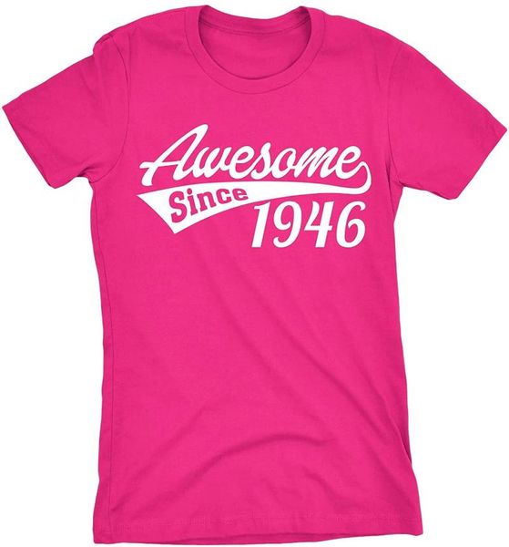 men's t-shirts 75th birthday gift womens shirt - awesome since 1946, White;black
men's t-shirts 75th birthday gift womens shirt - awesome since 1946, White;black
