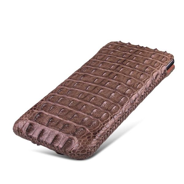cell phone pouches luxury case for huawei p40/ p40 pro/ pro+/ plus genuine natural crocodile skin leather pull-out sleeve bag pouch p40pro cell phone pouches luxury case for huawei p40/ p40 pro/ pro+/ plus genuine natural crocodile skin leather pull-out sleeve bag pouch p40pro