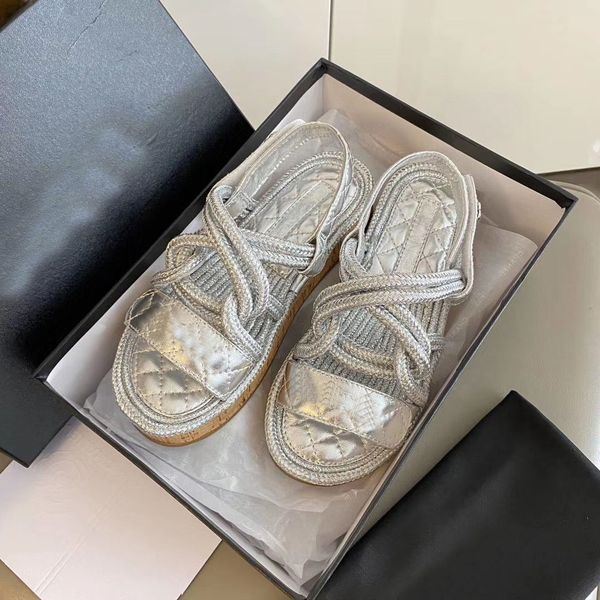 2021 luxury designer women sandals laces lambskin summer leisure solid thick-soled casual shoes all-match fashion comfortable with box size, Black
2021 luxury designer women sandals laces lambskin summer leisure solid thick-soled casual shoes all-match fashion comfortable with box size, Black