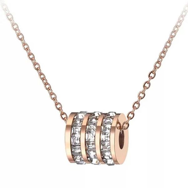 pendant necklaces classic women cubic zirconia circle choker with pave setting rhinestones rose gold stainless steel female jewelry, Silver
pendant necklaces classic women cubic zirconia circle choker with pave setting rhinestones rose gold stainless steel female jewelry, Silver