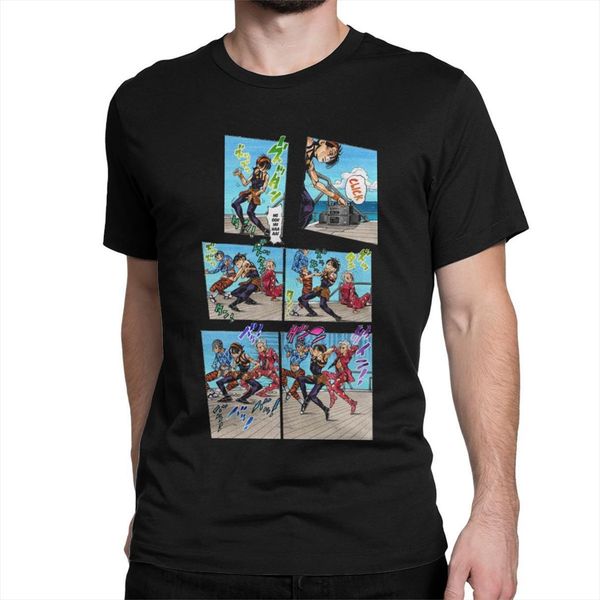 vento aureo dance jojos bizarre mens t shirt adventure anime jjba manga funny tees round neck shirts printing clothing, White;black
vento aureo dance jojos bizarre mens t shirt adventure anime jjba manga funny tees round neck shirts printing clothing, White;black