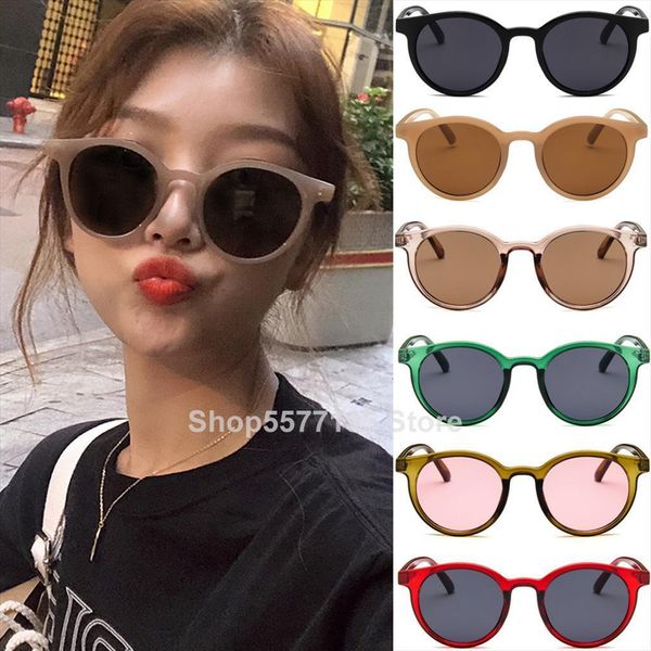 sunglasses women vintage brand designer round sun glasses simple girls goggles ladies shade eyewear uv400, White;black
sunglasses women vintage brand designer round sun glasses simple girls goggles ladies shade eyewear uv400, White;black