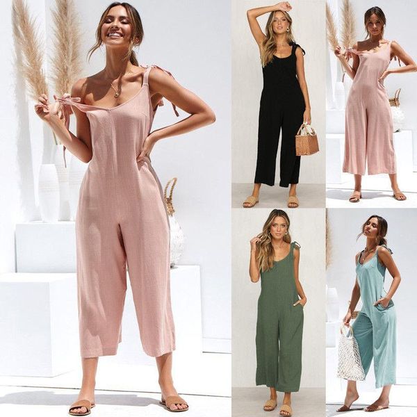 women's jumpsuits & rompers casual loose linen cotton jumpsuit backless playsuit trousers overalls, Black;white
women's jumpsuits & rompers casual loose linen cotton jumpsuit backless playsuit trousers overalls, Black;white