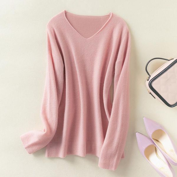women's sweaters female soft slim v-neck elasticity clothing long sleeves pullover knitted wool sweater1, White;black
women's sweaters female soft slim v-neck elasticity clothing long sleeves pullover knitted wool sweater1, White;black