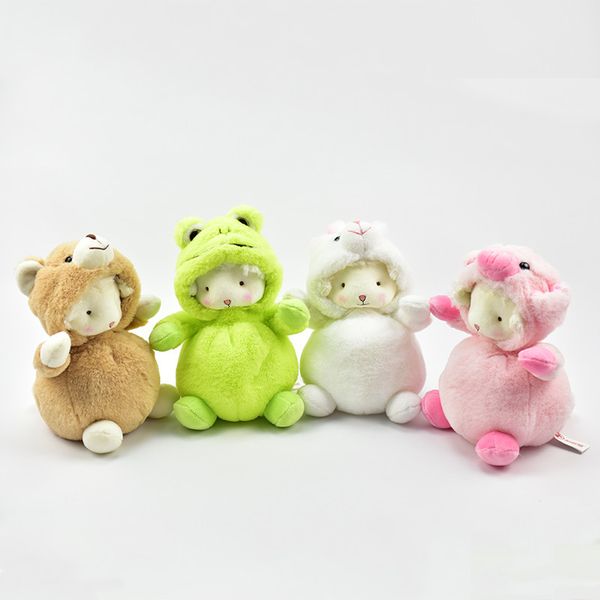 20cm Cute Sheep Wearing Clothes Stuffed Dolls Fox Bear Pig Plush Toys Cartoon Animal Sheep Dolls Kids Gifts
20cm Cute Sheep Wearing Clothes Stuffed Dolls Fox Bear Pig Plush Toys Cartoon Animal Sheep Dolls Kids Gifts