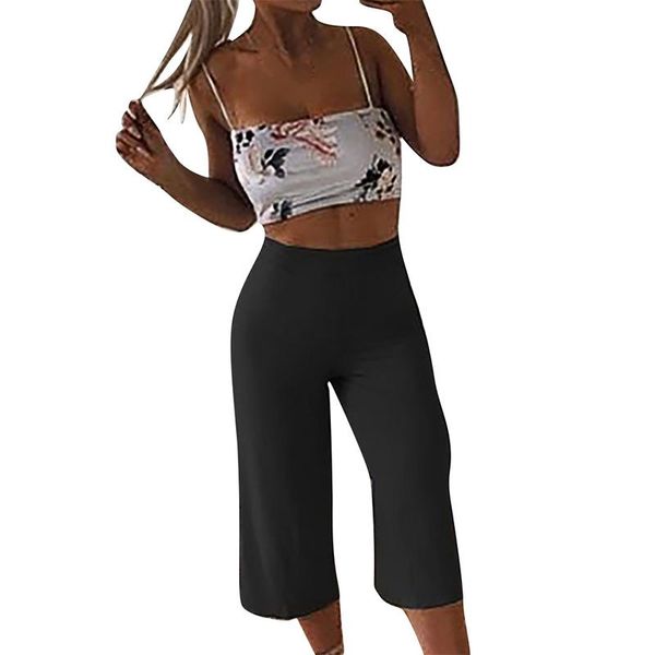 women's pants & capris wide leg high waist for women chiffon casual pantalon femme clothing #w, Black;white
women's pants & capris wide leg high waist for women chiffon casual pantalon femme clothing #w, Black;white
