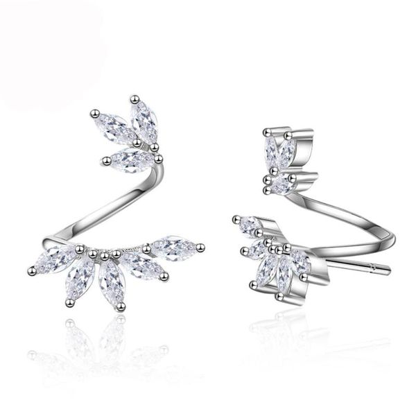 stud brand women cubic zircon flower earrings for party 925 sterling silver earring with crystal fashion korean jewelry, Golden;silver
stud brand women cubic zircon flower earrings for party 925 sterling silver earring with crystal fashion korean jewelry, Golden;silver