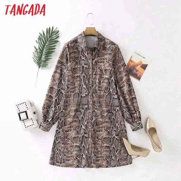 fashion women snake print shirt spring arrival long sleeve ladies midi dress vestidos me20 210416, Black;gray
fashion women snake print shirt spring arrival long sleeve ladies midi dress vestidos me20 210416, Black;gray