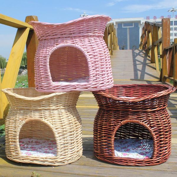 kennels & pens multicolor wicker willow round 2 tier bunk baskets bed for pet cat kitten dog no cushion
kennels & pens multicolor wicker willow round 2 tier bunk baskets bed for pet cat kitten dog no cushion