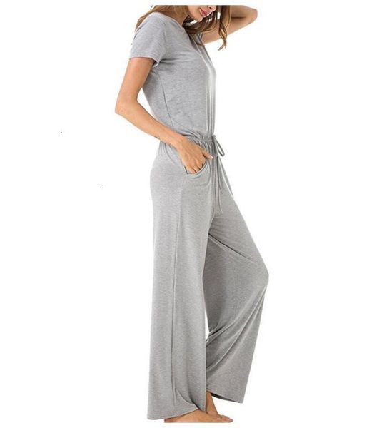 dresses fashion short casual sleeve round neck elastic waist drawstring wide leg jumpsuit, Black;gray
dresses fashion short casual sleeve round neck elastic waist drawstring wide leg jumpsuit, Black;gray