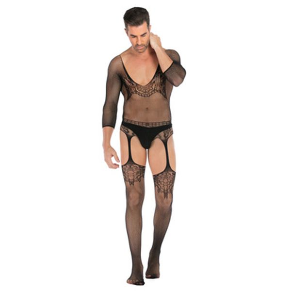 man or women lingerie open hollow stockings garter belt fishnet tights transparent pantyhose long stocking new, Black;white
man or women lingerie open hollow stockings garter belt fishnet tights transparent pantyhose long stocking new, Black;white