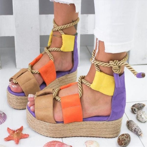 dress shoes summer women flat sandals rope female beach 2021 wedge high heel comfortable ankle strap platform, Black
dress shoes summer women flat sandals rope female beach 2021 wedge high heel comfortable ankle strap platform, Black