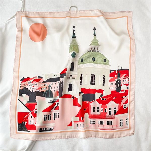 scarves castle print satin silk square scarf for women shawl hair bands ladies folard neckerchief female headband head wraps bandana, Blue;gray
scarves castle print satin silk square scarf for women shawl hair bands ladies folard neckerchief female headband head wraps bandana, Blue;gray