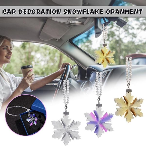 interior decorations car decoration snowflake jewelry rearview mirror pendant crystal valentine's day gift
interior decorations car decoration snowflake jewelry rearview mirror pendant crystal valentine's day gift
