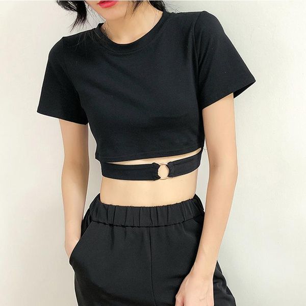 short t-shirt women summer fashion letter embroidery short-sleeved scheming slim waist tight round neck trendy women's, White
short t-shirt women summer fashion letter embroidery short-sleeved scheming slim waist tight round neck trendy women's, White