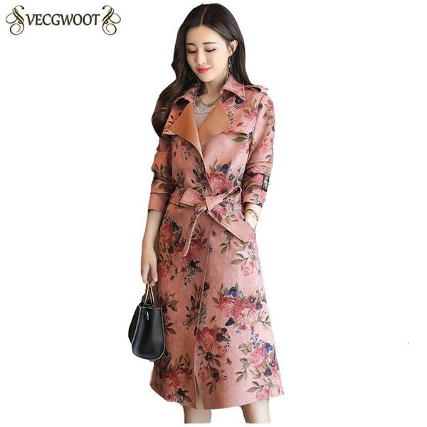 women's trench coats women windbreaker autumn winter fashion females jacket slim belt ladiescoat printing korean outerwear medium long, Tan;black
women's trench coats women windbreaker autumn winter fashion females jacket slim belt ladiescoat printing korean outerwear medium long, Tan;black