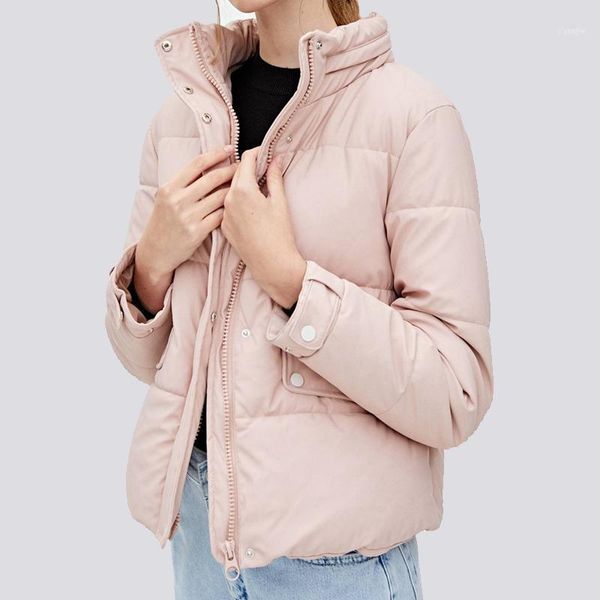 women's down & parkas 2021 11.11 autumn and winter coat women fashion long sleeve stand collar zipper pocket soild color casual warm ja, Black
women's down & parkas 2021 11.11 autumn and winter coat women fashion long sleeve stand collar zipper pocket soild color casual warm ja, Black