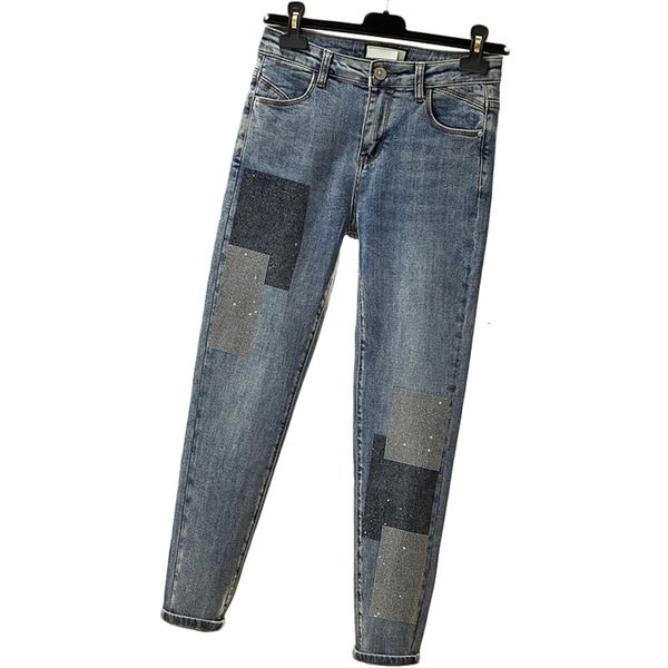 women's jeans large jeans, korean 9-point casual stretch, diamond fashion, 4xl ny, Blue
women's jeans large jeans, korean 9-point casual stretch, diamond fashion, 4xl ny, Blue