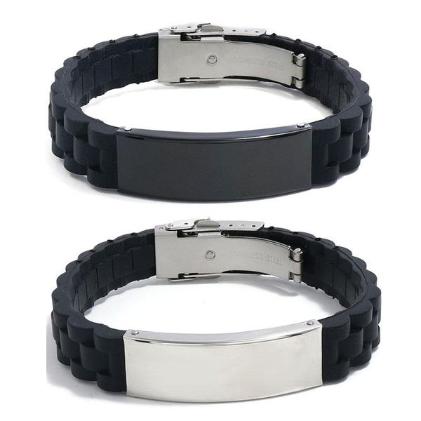 tennis allergy durable silicone bracelet bangle for men stainless steel men's wristband hand chain sports jewelry gifts, Golden;silver
tennis allergy durable silicone bracelet bangle for men stainless steel men's wristband hand chain sports jewelry gifts, Golden;silver