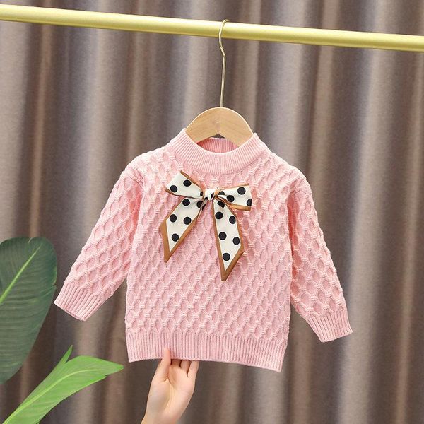 pullover pure color children's clothing girls knitted sweater autumn and winter, Blue
pullover pure color children's clothing girls knitted sweater autumn and winter, Blue