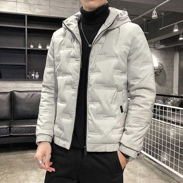 down et men's coat winter lightweight short fashion brand leisure trend cool, Black
down et men's coat winter lightweight short fashion brand leisure trend cool, Black