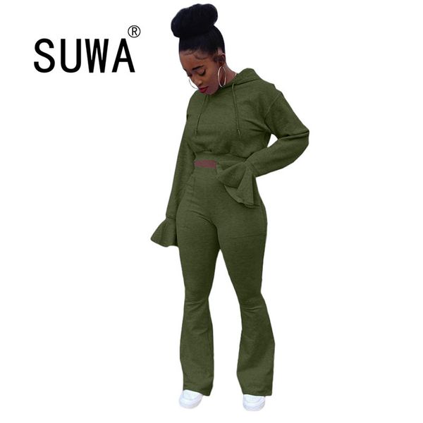 wholesale product solid color flare sleeve hoodies sweatshirt skinny harem pants casual 2 pieces outfits women 210525, White
wholesale product solid color flare sleeve hoodies sweatshirt skinny harem pants casual 2 pieces outfits women 210525, White
