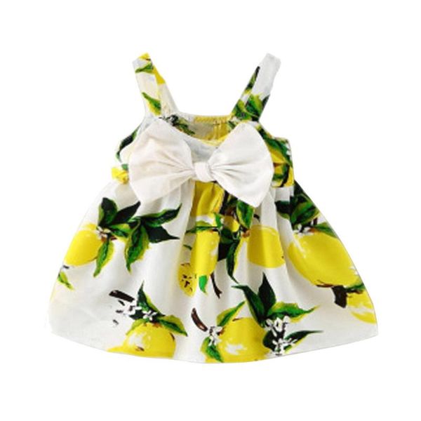 girl's dresses 0-2 years summer baby girls dress lemon print born infant sleeveless bow princess birthday for girl, Red;yellow
girl's dresses 0-2 years summer baby girls dress lemon print born infant sleeveless bow princess birthday for girl, Red;yellow