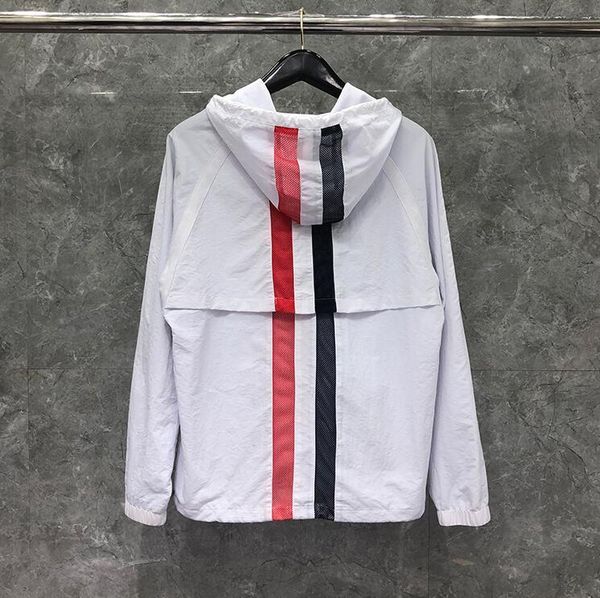 downs fashion tb thom brand jacket men cardigans clothing white striped sports uniform spring autumn hooded casual coat, Black
downs fashion tb thom brand jacket men cardigans clothing white striped sports uniform spring autumn hooded casual coat, Black