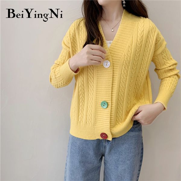 female cardigans autumn winter buttons kawaii warm coats women sweater korean knit jackets harajuku cardigan 210427, White
female cardigans autumn winter buttons kawaii warm coats women sweater korean knit jackets harajuku cardigan 210427, White
