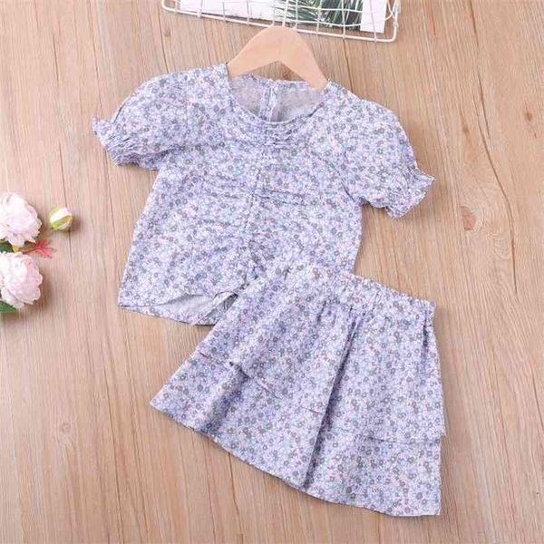 summer clothing sets floral frill decoration multi-layer skirt 2pcs children's girl kid clothes 210528, White
summer clothing sets floral frill decoration multi-layer skirt 2pcs children's girl kid clothes 210528, White