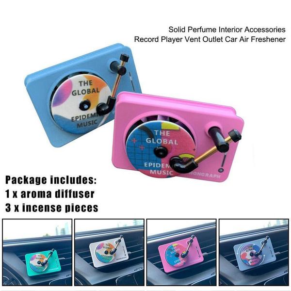 car air freshener solid perfume remove odor mini diffuser travel deodorant fragrance vent outlet record player
car air freshener solid perfume remove odor mini diffuser travel deodorant fragrance vent outlet record player