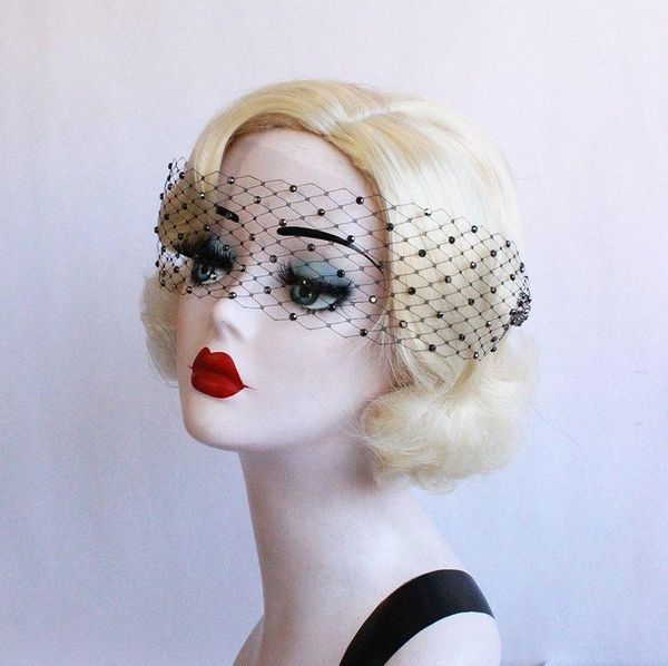 bridal veils black blindfold veil, birdcage crystal,wedding headpiece, headwear
bridal veils black blindfold veil, birdcage crystal,wedding headpiece, headwear