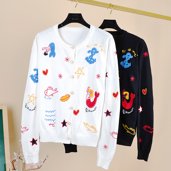women loose cardigan double pocket design knitted cardigan female sweater jacket autumn winter v-neck long sleeve coat, White;black
women loose cardigan double pocket design knitted cardigan female sweater jacket autumn winter v-neck long sleeve coat, White;black