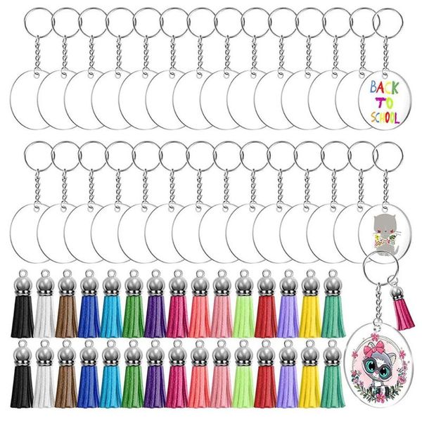 keychains acrylic transparent circle discs key chains clear round keychain blanks and tassel pendant keyring crafts, Silver
keychains acrylic transparent circle discs key chains clear round keychain blanks and tassel pendant keyring crafts, Silver