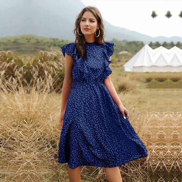 40 dot print vintage womens dresses ruffles chiffon butterfly sleeve elegant bohemian, Black;gray
40 dot print vintage womens dresses ruffles chiffon butterfly sleeve elegant bohemian, Black;gray