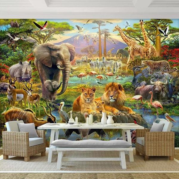 wallpapers custom 3d po wallpaper murals cartoon forest animal world children kids bedroom living room elephant lion mural 5d
wallpapers custom 3d po wallpaper murals cartoon forest animal world children kids bedroom living room elephant lion mural 5d