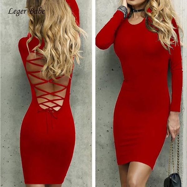 casual dresses 2021 autumn women's dress wholesale red black back crisscross lace up o neck long sleeve bandage party, Black;gray
casual dresses 2021 autumn women's dress wholesale red black back crisscross lace up o neck long sleeve bandage party, Black;gray
