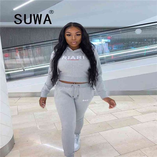 recommend style gray track suit women two piece outfits letter printed hoodies sweatshirt jogger leggings matching sets 210525, White
recommend style gray track suit women two piece outfits letter printed hoodies sweatshirt jogger leggings matching sets 210525, White