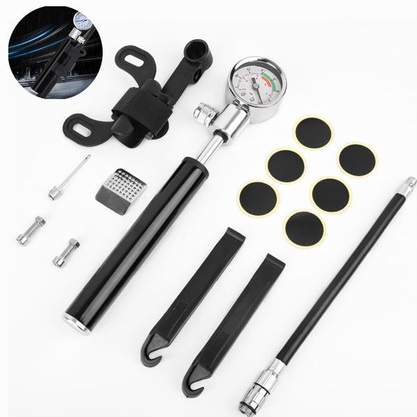 bike pumps portable bicycle mini pump with pressure gauge mtb air ball needle presta & schrader adapter mountain inflador
bike pumps portable bicycle mini pump with pressure gauge mtb air ball needle presta & schrader adapter mountain inflador