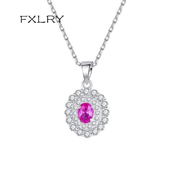 chains fxlry simple and stylish red zircon pendant fashion clavicle chain color treasure necklace for women jewelry, Silver
chains fxlry simple and stylish red zircon pendant fashion clavicle chain color treasure necklace for women jewelry, Silver